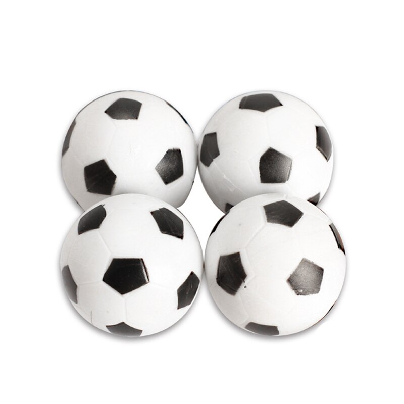 4 stk/sæt 32mm plastic fodboldbord bordfodbold bold fussball børn børn legetøj y-køb