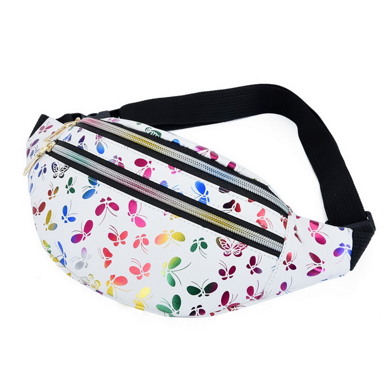 Stampato Spazio Impermeabile del Pacchetto di Fanny Marsupi Hip Bum Sacchetto Della Cinghia del Sacchetto Con La Cinghia regolabile Per le donne Colorful Ragazze Bum Bag