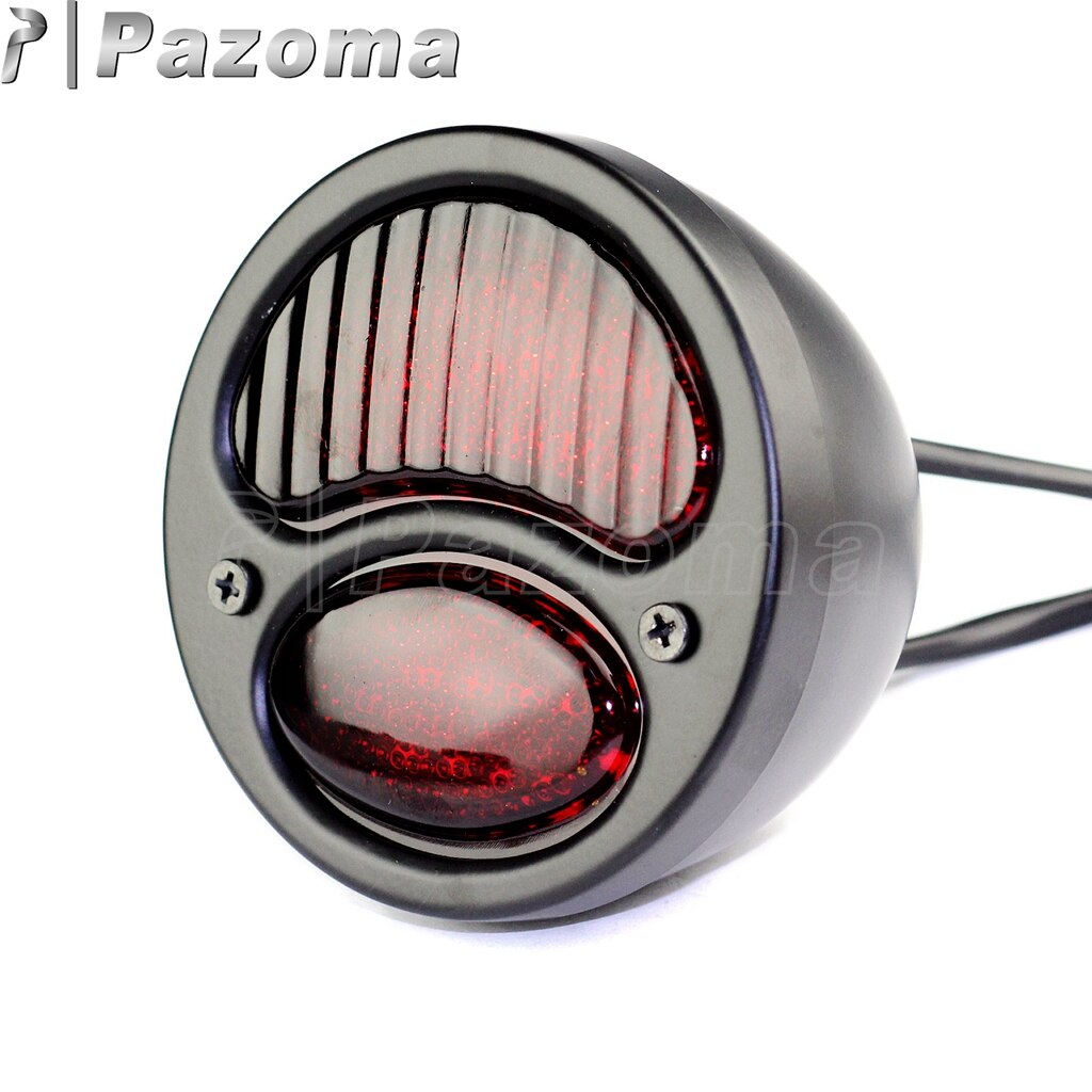 PAZOMA moto feu arrière LED pour Harley Chopper Bobber café Racer Vintage feu Stop arrière 1928-1931 Ford modèle A