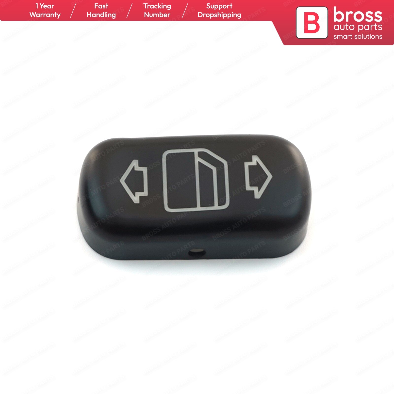 Couvercle de bouton de fenêtre à bord arrondi, 1 pièce, pour Mercedes classe C W202 E W210 S W140, 2108208210 2108213951 2108200110