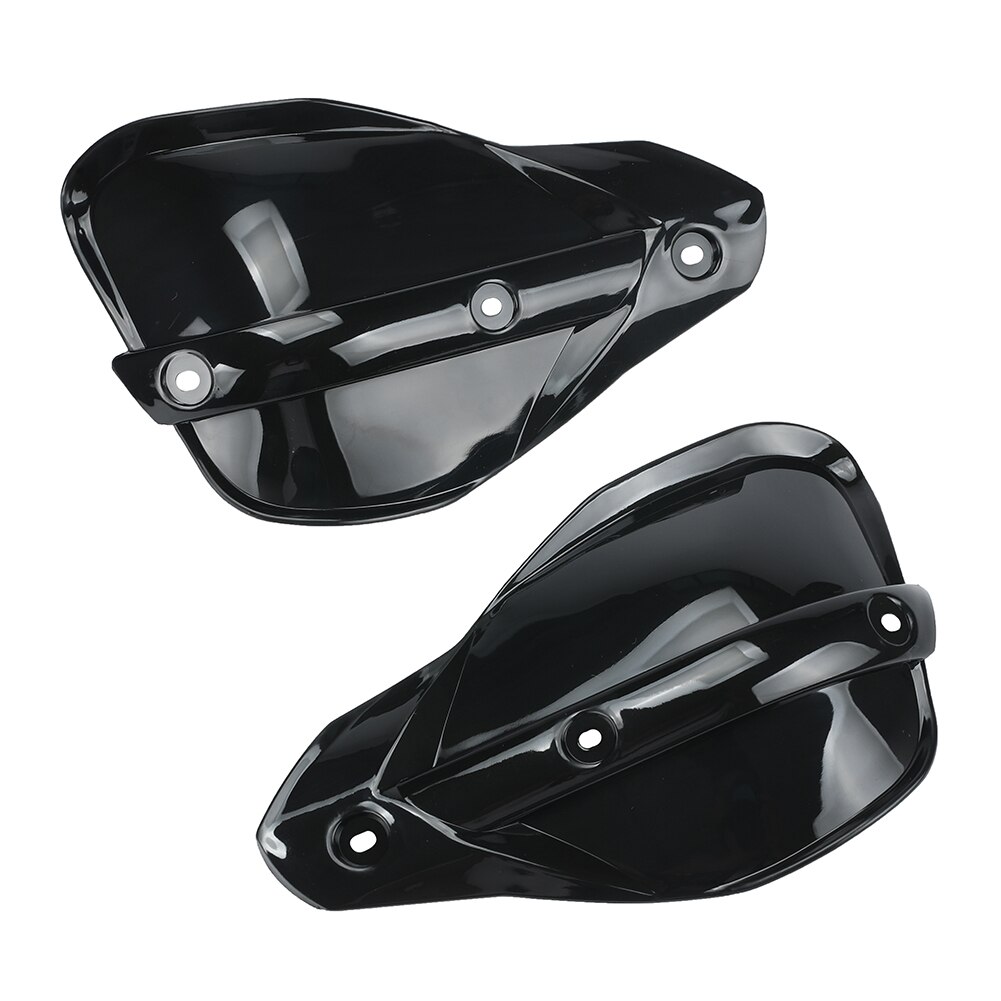 1 Paar Motorcycle Hand Guards Onderdelen Handguard Protector Cover Bescherming Plastic Plaat: Black