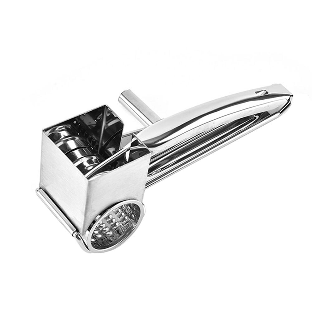 Anti-rust Planer Rotary Whirling Cheese Grater Vegetable Ginger Chocolate Cutter Slicer Shredder Cheese Tools 20.5x5.8cm