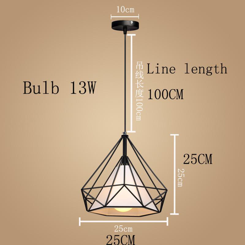 Vintage Chandelier Lights Dining Hanging Lamp Style Crystal Wood Kitchen Living Room Rustic Retro Sputnik Suspension Fixture: Blue