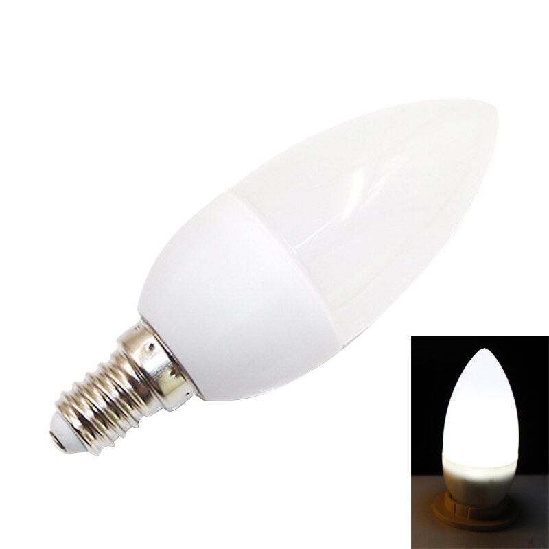BOMBILLA LED - VELA - 3 W - E14 - 230 V - COLOR BLANCO FRÍO