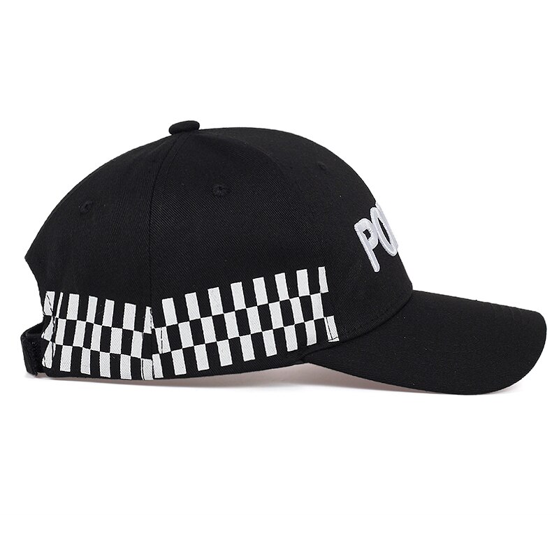 POLICE embroidery baseball cap hip hop adjustable hat men and women outdoor sports caps casual dad hats