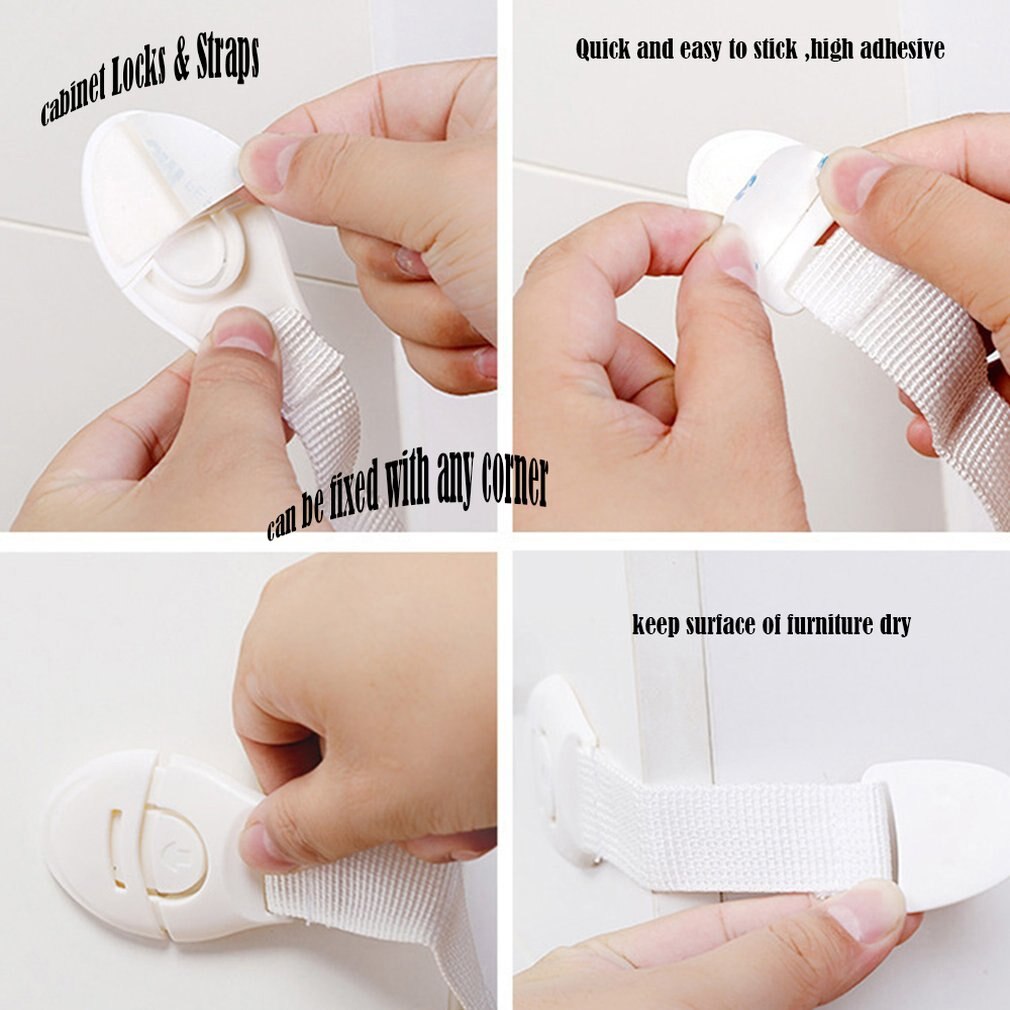 Baby, kleinkind Sicherheit Sperre Ecke Schrank Schublade Vorhängeschloss Schutz freundlicher Sicherheit Tür Sicherheit sperren