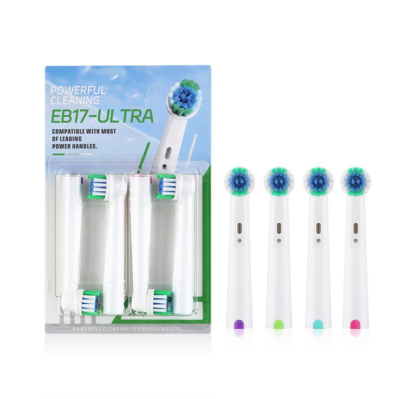 Upgrade des elektrischen Zahnbürstenkopfes für Oral B Sensitive Ersatzbürstenköpfe D25 D30 D32 D18 4739 3709 4728 D4510 D12013: Brown