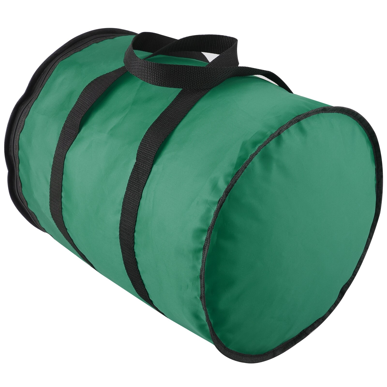 Nylon oppbevaringspose arrangør oppbevaring oppbevarings zip-pose 31 x 31 x 38cm nylon materiale lett å oppbevare julelys oppbevaringspose: Grønn