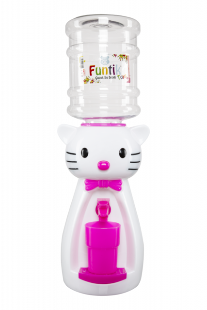 2 Liter Mini Kat Water Dispenser Met Cup Voor Huis Kantoor Student Dorm Kids: 1