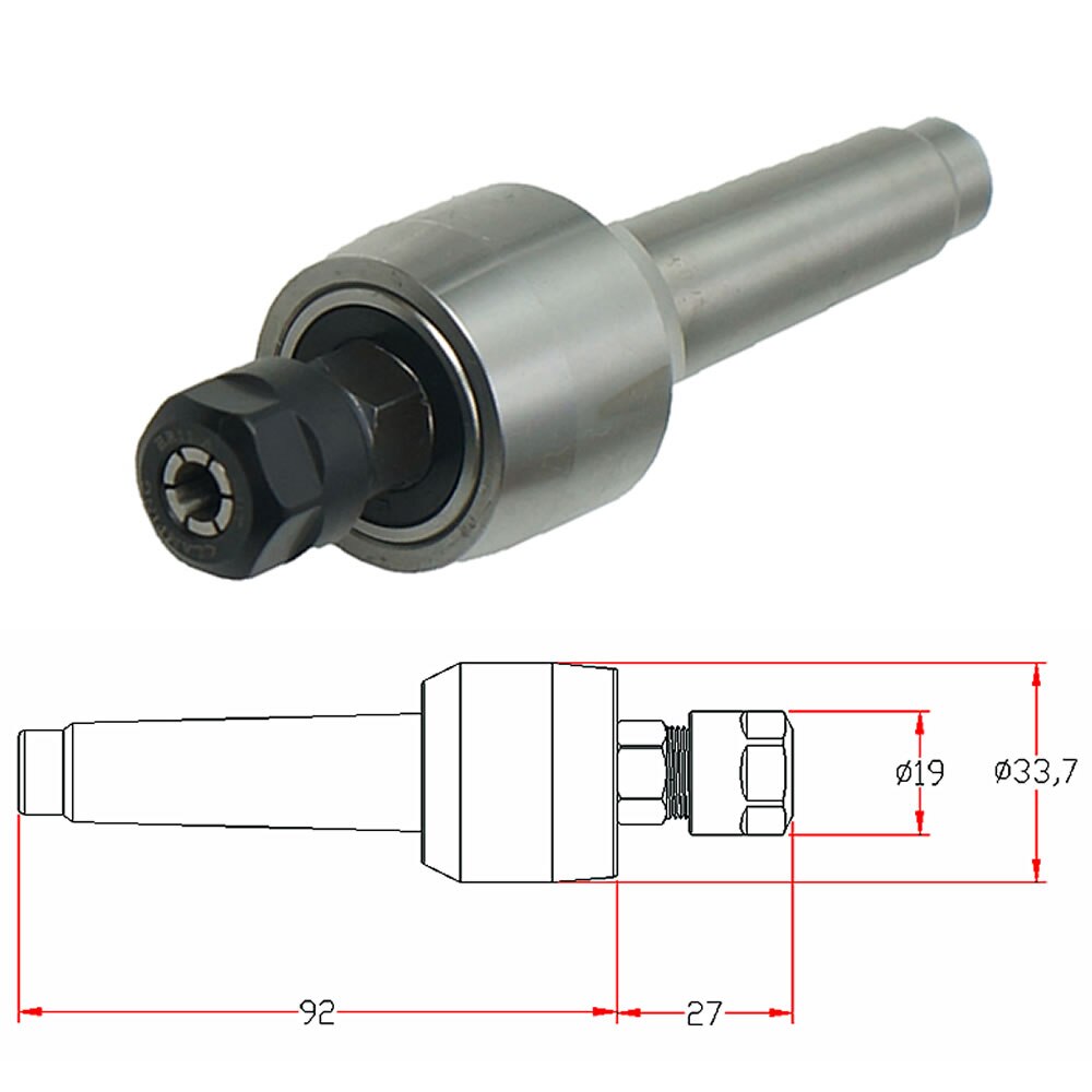Light Duty Live Center MT2 Morse Taper CNC Rotary Axis Tailstock Cutter Lathe Tool for Metal Wood Lathe Turning: Type 4