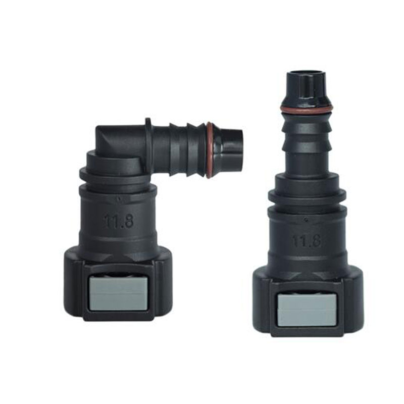 10mm bil bränsleslang snabbkoppling hona hane bensin diesel etanol bränsleslang koppling 11.8 serie 3pc