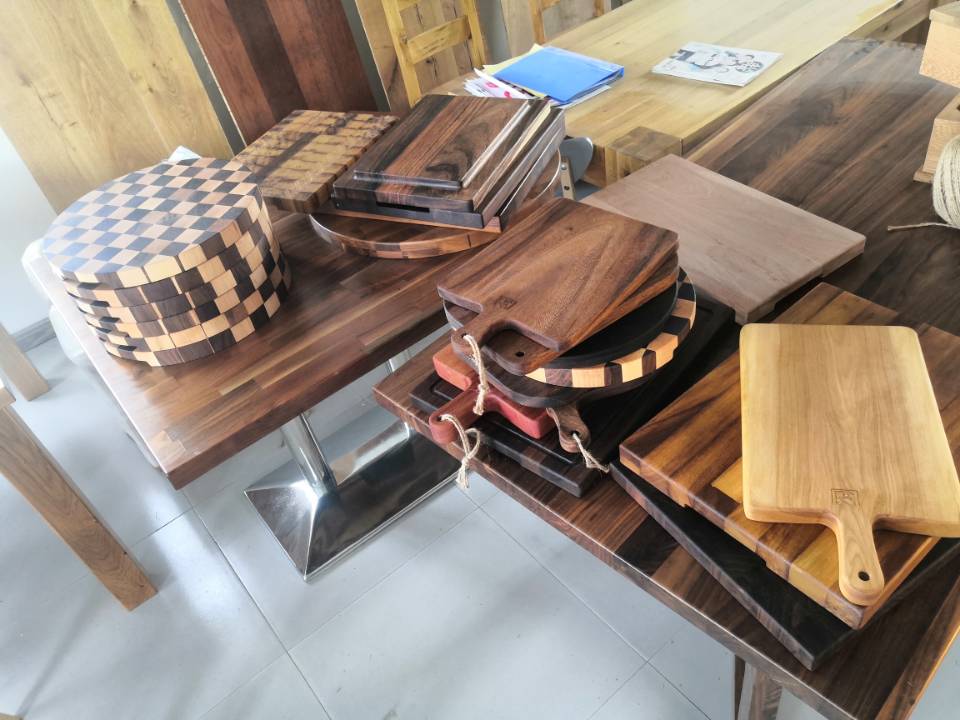 Black Walnut Wood Chopping Board Solid Kitchen Cutting Board