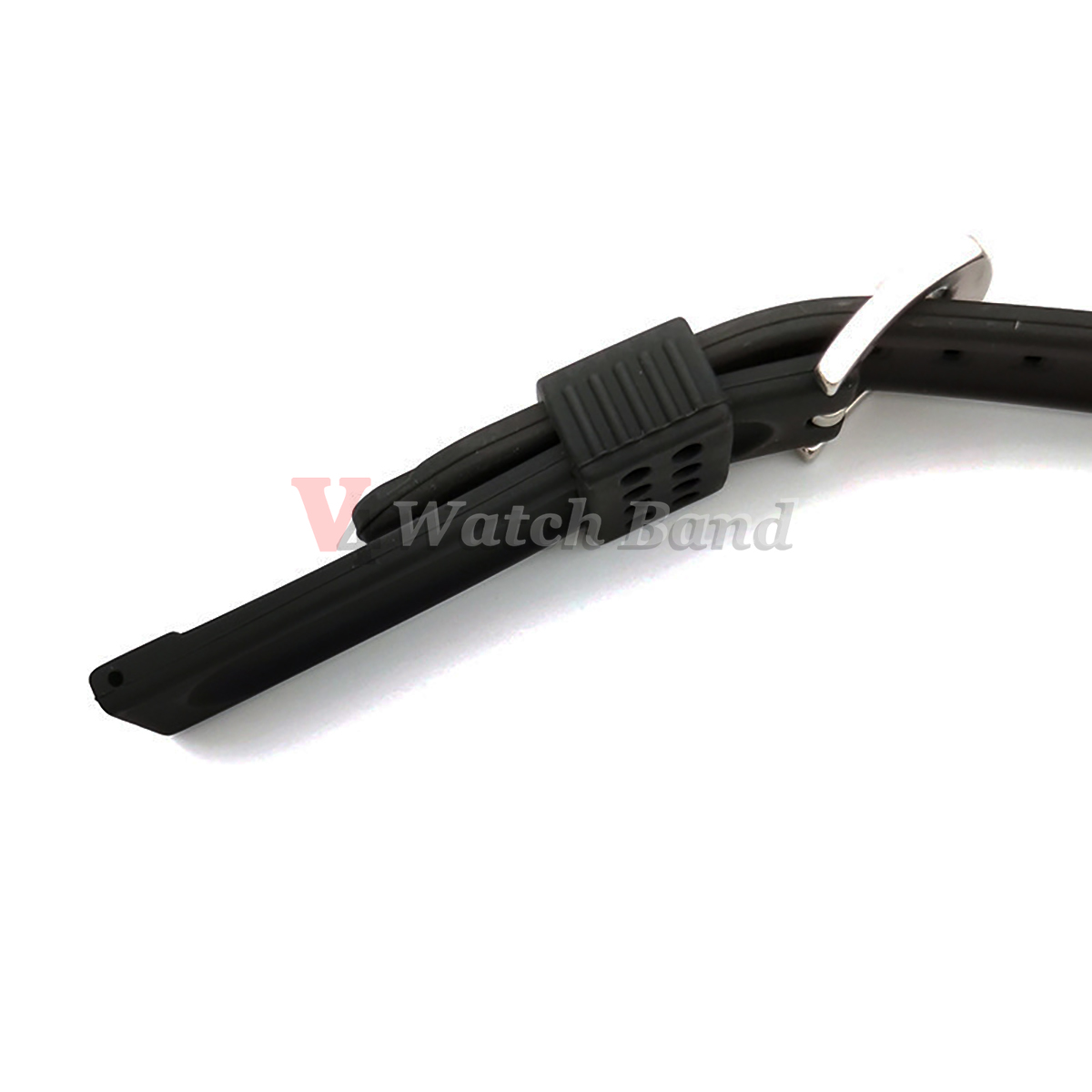 Correa de reloj de goma de 30mm, 28mm, 26mm y 24mm, correa de reloj deportiva de 18mm, 20mm y 22mm para hombre, pulsera de silicona resistente al agua para buceo suave