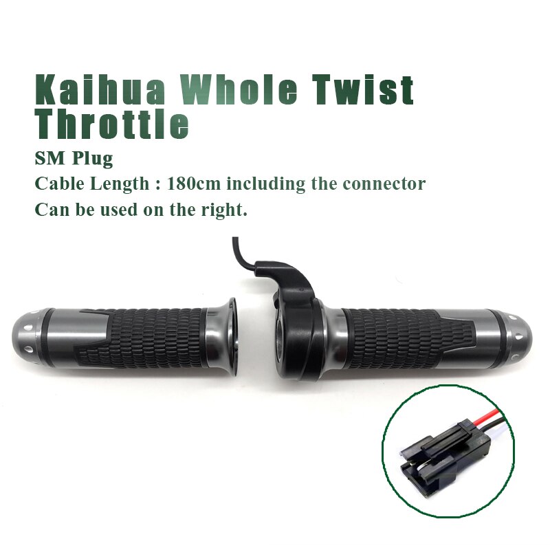 Przepustnica elektryczny wioślarz hulajnoga cała przepustnica skrętna robić zestawu robić konwersji roweru Ebike: kaihua  whole SM