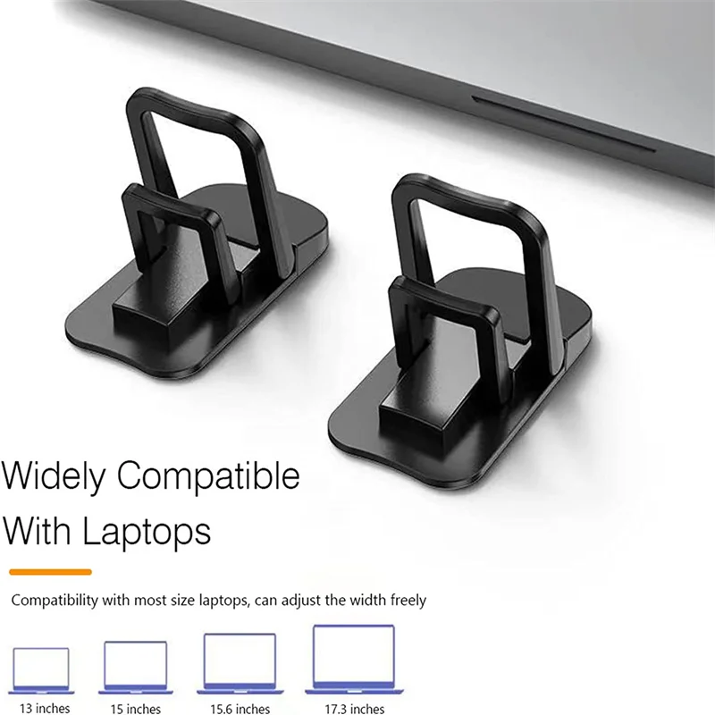 Verstelbare mini-laptopstandaard voor computertoetsenbordhouder Draagbare poten Laptopstandaards voor Macbook Pro Air Pc Notebookbeugel