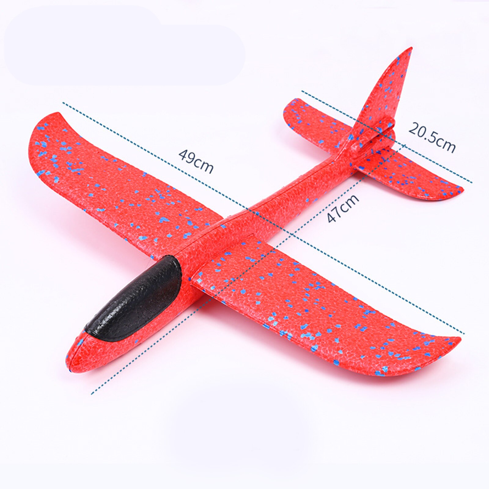 Schuim Zweefvliegtuig Vliegtuig Hand Gooien Vliegtuigen Speelgoed Schuim Vliegtuigen Vliegende Vliegtuig Model Buitensporten Speelgoed 2 Flight Mode Voor Kinderen