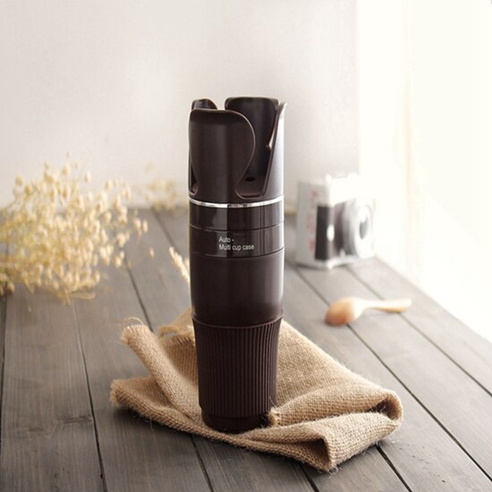 Auto-Mok Organizer Auto Bekerhouder Drinken Fles Zonnebril Telefoon voor Auto Styling Accessoires voor alle auto modellen: coffee