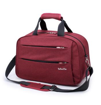 IMOK Mode Mannen Reistassen Weekend Grote Capaciteit Tas Organizer Unisex Bagage Reizen Handtassen T540: red