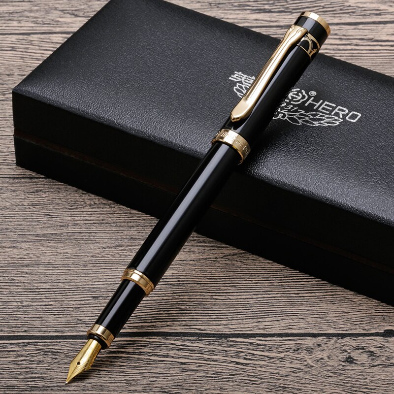 Hero Fountain Pens Authentic 771 Business Unique Pen Top Logo Metal Pen