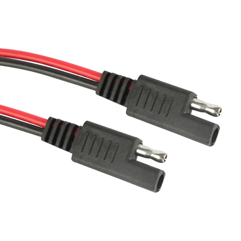 Cable de extensión automotriz, conector SAE, desconexión rápida, , 30CM, 10a
