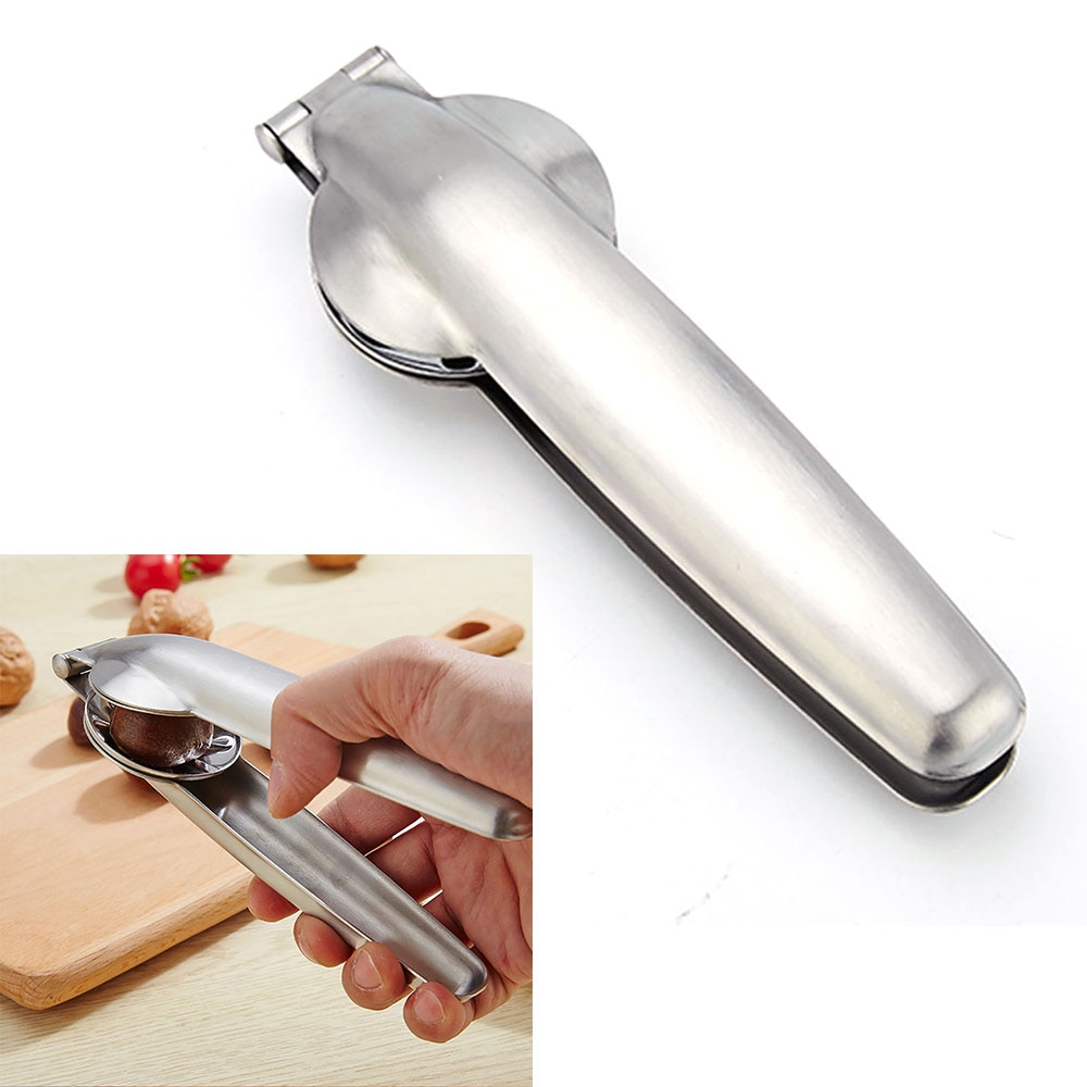 Premium 2-In-1 Quick Chestnut Clip Nut Cracker Sheller Walnut Pliers Metal Nut Opener 304 Stainless Steel Kitchen Tools