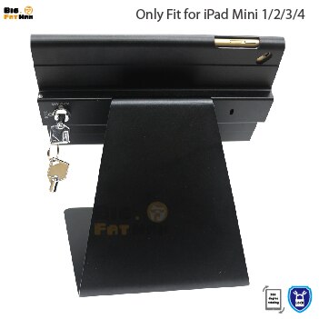 Tablet pc stand voor iPad mini 1 2 3 4 houder desktop security houder stand voor kiosk POS veilig met lock winkel ondersteuning display