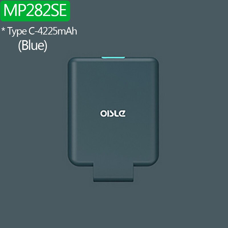 Mp280se novo 4th casos carregador de bateria externa de backup portátil power bank para iphone x xs max 11 pro/samsung/huawei/xiaomi oisle: Type C-Blue 4500mAh