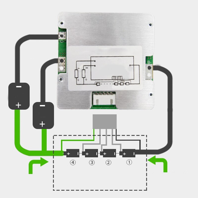 3S 12V-80A Bms Lithium Batterij Oplader Bescherming Boord Met Power Battery Balance/Verbeteren Pcb Bescherming Boord