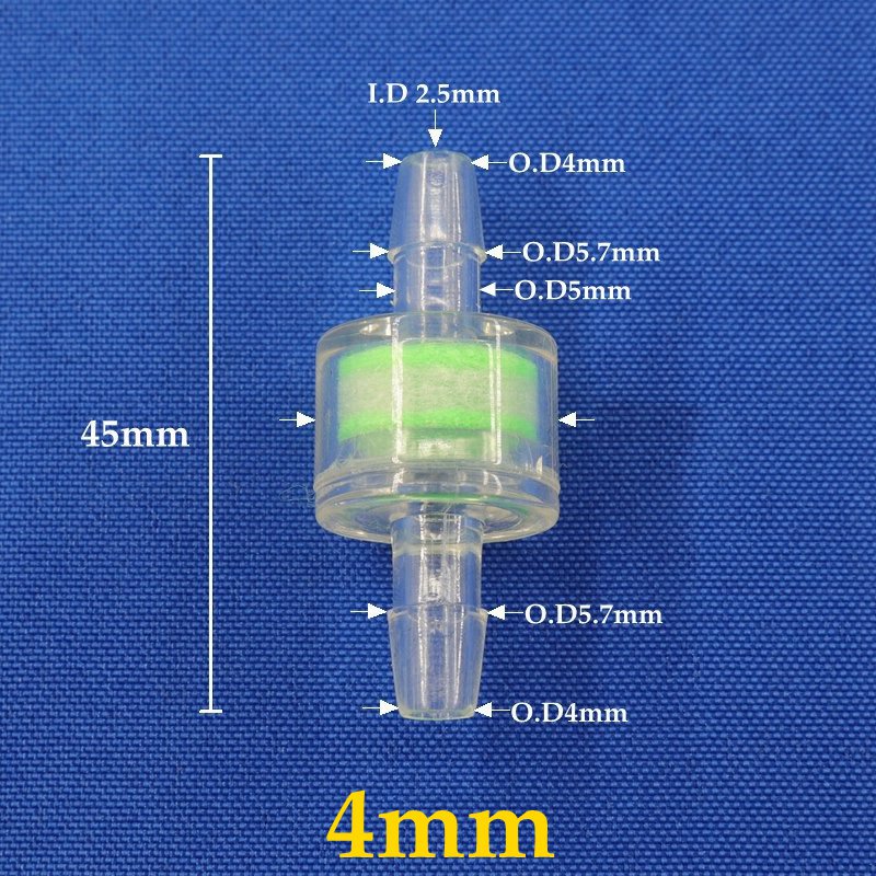 10 Stuks 4Mm ~ 12Mm Aquarium Mini Luchtslang Waterfilter Aquarium Tank Reinigingstools Waterzuiveraar Filter Aquatische Huisdierproducten