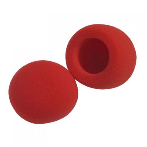 2x Red Microphone Windshields Windscreen Foam Cover Studio 70mm Long
