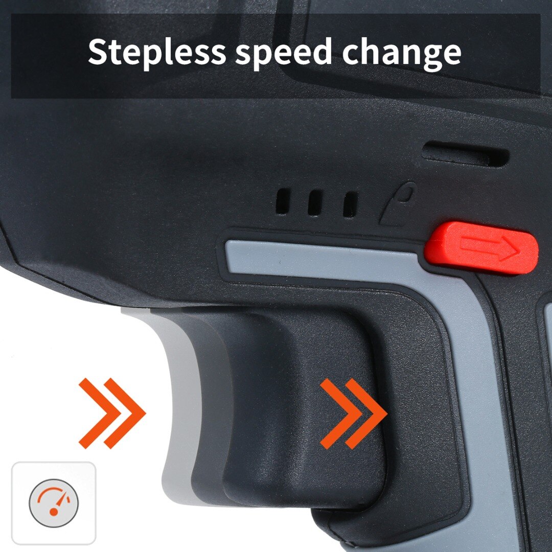 18V Cordless Lithium Battery Reciprocating Saw Wood Metal Cutting Saw Saber Saw Portable Electric Saw Rechargeable Power Tool