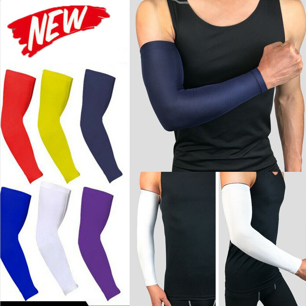 Arm Sleeve Basketball Fitness Flexible Elbow Support Compression Elasticated Arm Protector