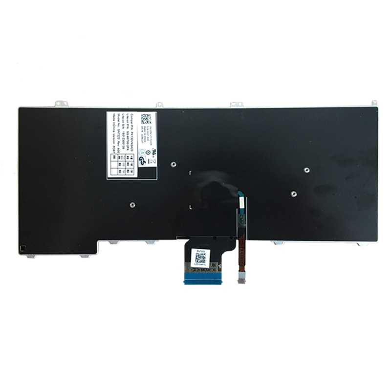 Portuguese Keyboard For Dell Latitude E7440 E7240 Black 0JYFTN Laptop PO Keyboard