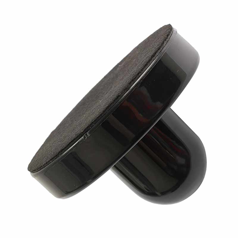 96mm luft hockey bord filt pusher hammer målvakter med 1pc 63mm puck svarte ys-kjøpe