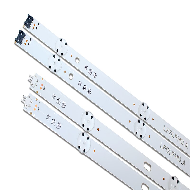 12 teile/satz led-hintergrundbeleuchtung streifen für  lg 43 lf 5100 lf51_ fhd_a  lf51_ fhd_b lge_wicop_fhd 43 inch_rev 00_ a/b _150511