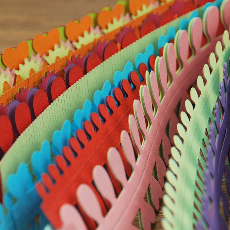 Streifen Blume Quilling Papier Bunte Origami DIY Papier Hand Handwerk Schablone Papier 18 stücke/1 tasche Sammelalben Handgemachte Dekoration