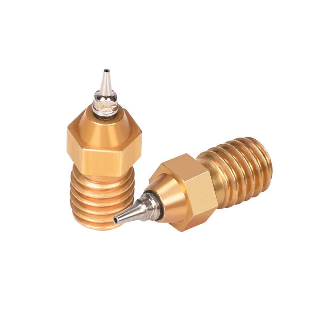 Budaschnozzle1.1 Mondstuk 0.2/0.3/0.4/0.5MM Voor 3D Printer J-head Hotend Extruder Filament M6 draad Voor 3D Printer Onderdelen