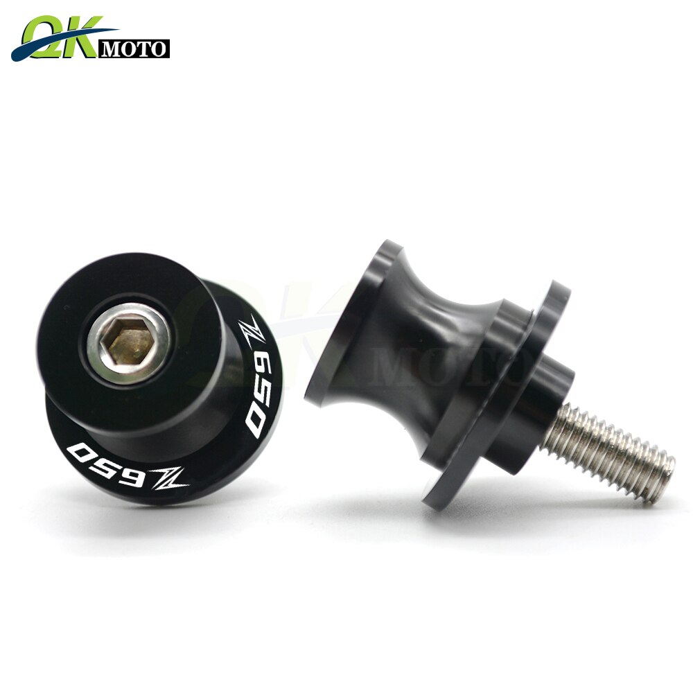Motorrad Zubehör Schwinge Schieberegler Für KAWASAKI Z650 Z900 Z800 ZX-6R 636 ZX-10R VERSYS 650 NINJA 650: 8mm Schwarz-Z650