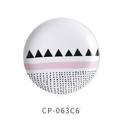 1 st porslin servis rosa frukosttallrik geometrisk kontrast servis skifferfat fast biff tallrik tårta ost: C 6 tum