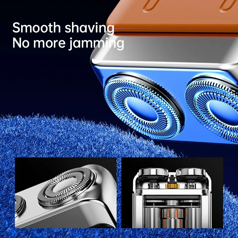 Xiaomi Elektrisch Smart Scheerapparaat Huishoudelijk autoscheerapparaat Digitaal display Mini Dual Blade Oplaadbaar scheerapparaat Krachtig cadeauscheerapparaat voor heren