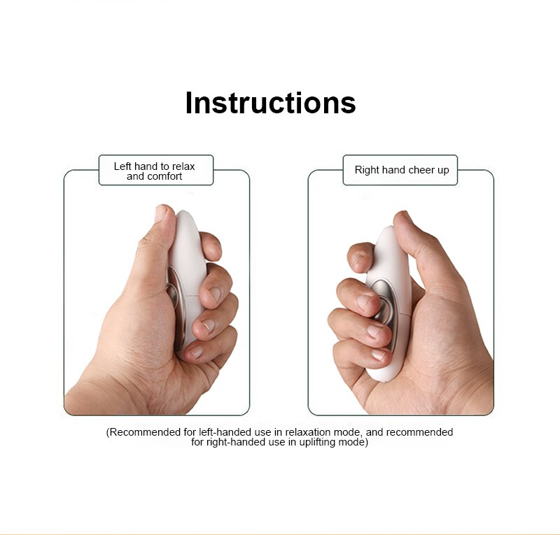 Sleep Aid Hand-held Micro-current Intelligent Relieve Anxiety Depression Fast Sleep Instrument Insomnia Sleeper Massager TSLM1