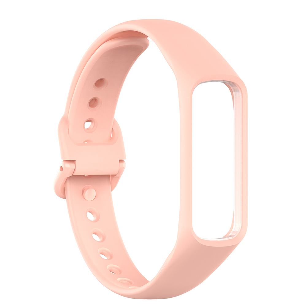 Cinturino di Vigilanza del Silicone Della Fascia di Polso per Samsung Galaxy Fit-e R375 Smart Watch Band Per La Misura E Inseguitore di Fitness wristband Accessori: Khaki