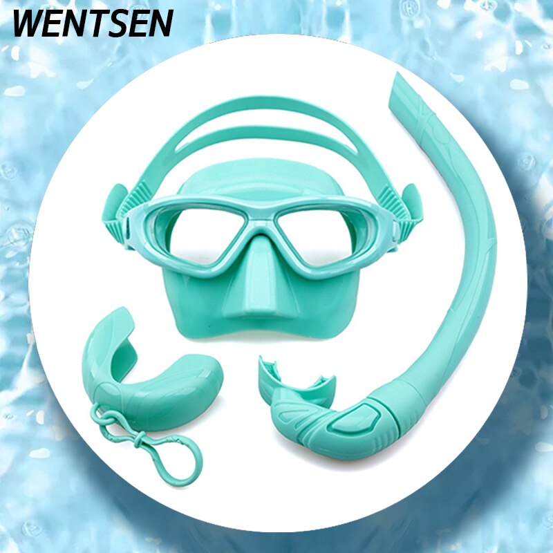 Free diving glasses Snorkel kit diving equipment underwater diving mask for freediving snorkeling set freedive goggles