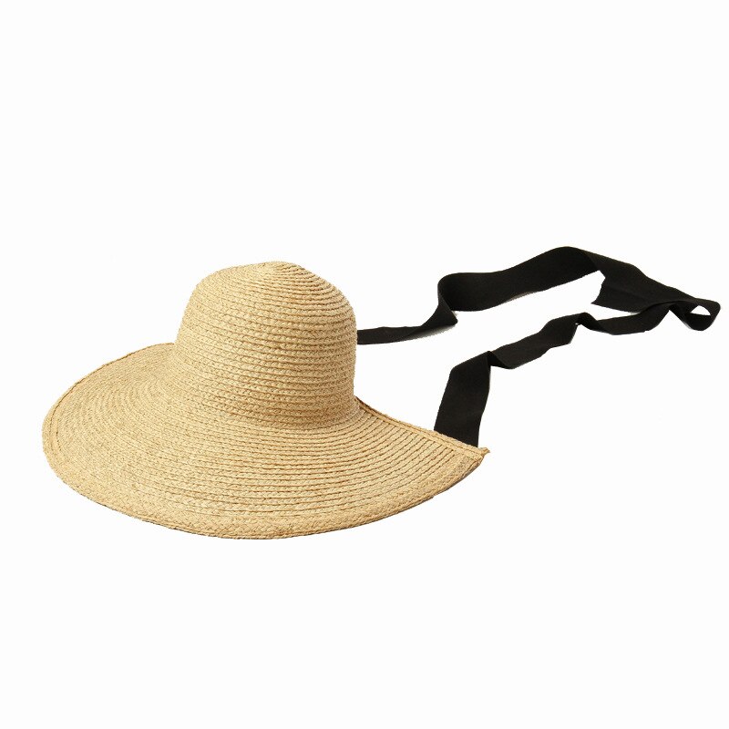 Loli big eaves raffia straw hat outdoor travel sun shade sunscreen retro hand-woven straw hat