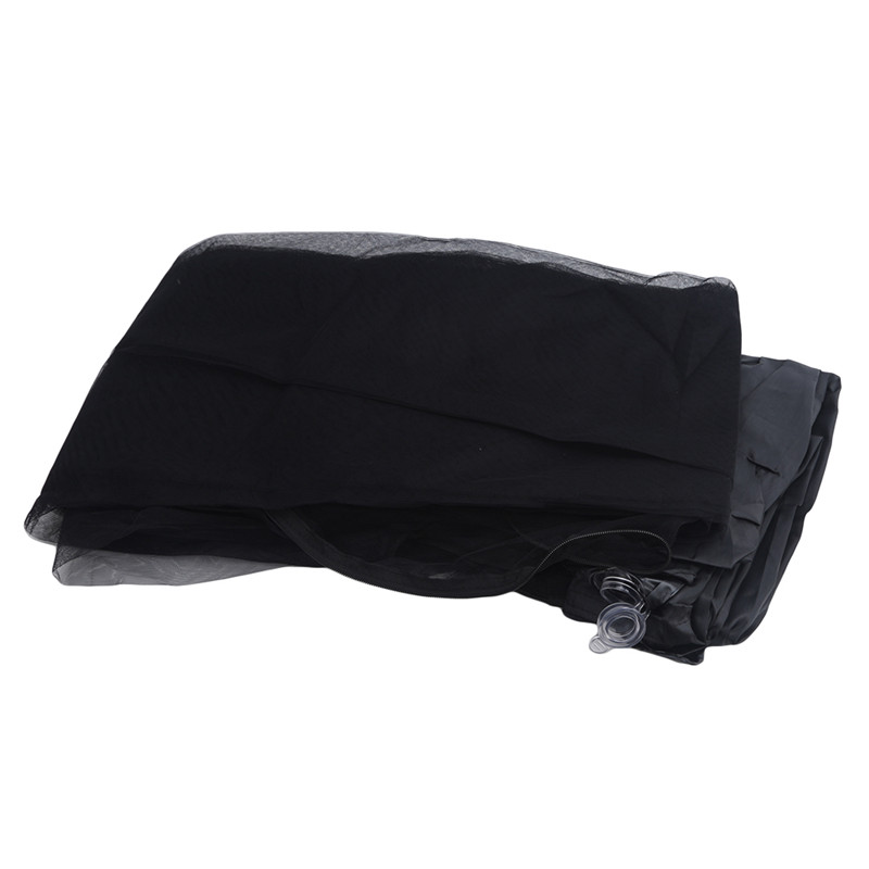 Patio Umbrella Cover Zipper Sun Shade Mosquito Net Anti-mosquito Umbrella Cover Outdoor Bar Garden Mosquito Netting