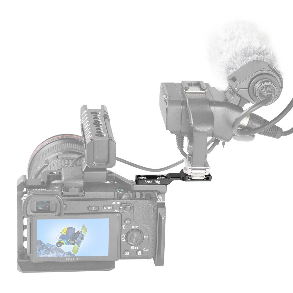 SmallRig DSLR Camera Shoe Mount Adapter Cold Shoe Extension for Monitor Flash Light Microphone Support 2044
