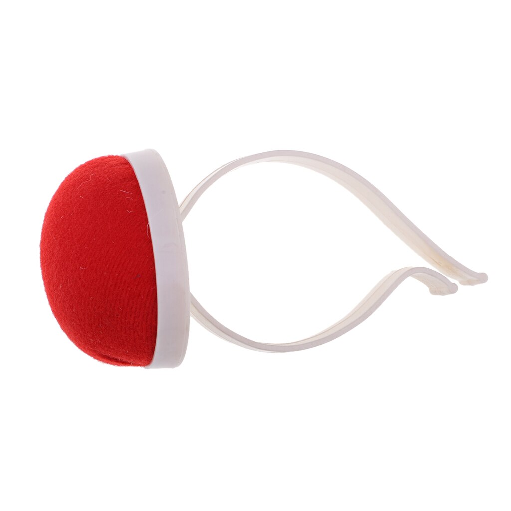 Plastic Wrist Wearable Pin Cushion (Red) for Tailor Dressmaker DIY Sewing Accessories
