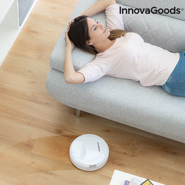 Vácuo inteligente do robô de innovagoods rovac 1000