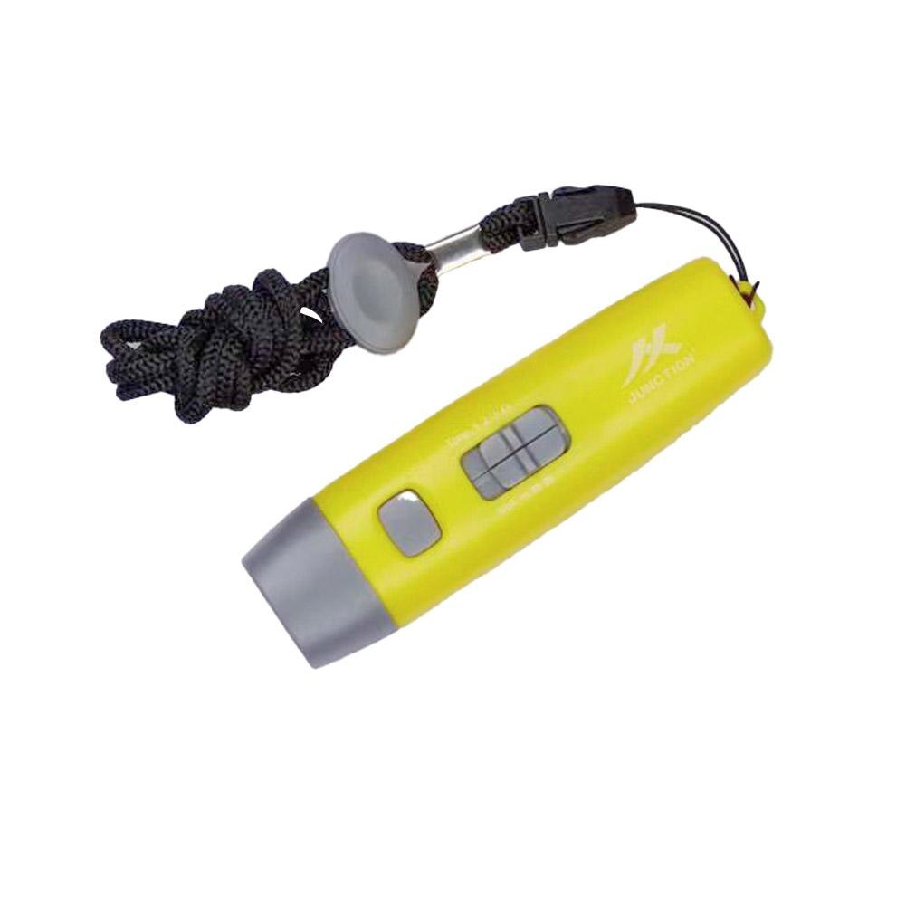 Electronic Whistle 3 Tone Adjustable High Volume Referee Whistles With Lanyard Sports Emergency Whistles: yellow
