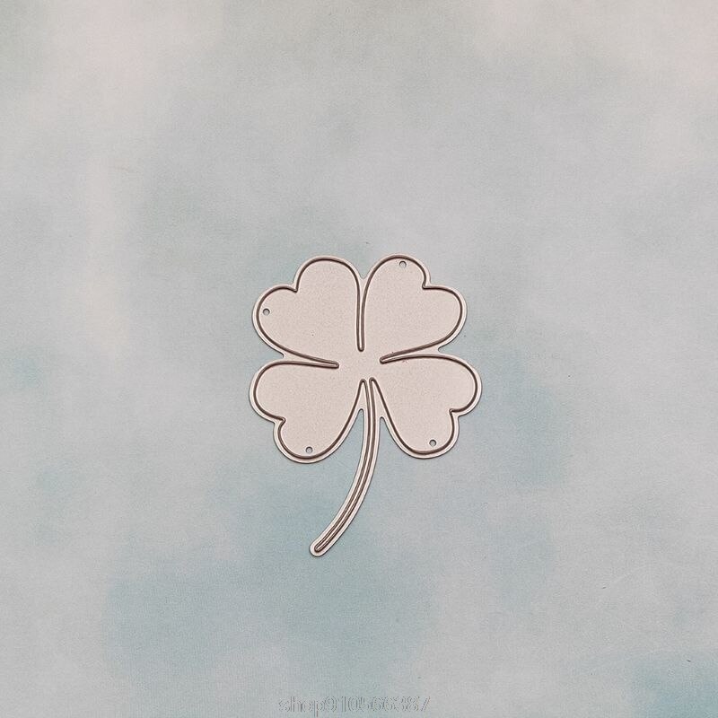 Lucky clover Cutting Die Embossing Stencil Template Mold DIY Paper Art Handcraft Scrapbook Card Decor N18 20